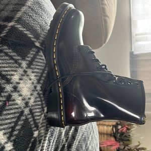 1460 W' Boot
DR. MARTENS 
Cherry Red (not as red as it sounds)